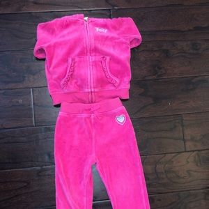 Baby girl 2pc sets in pink